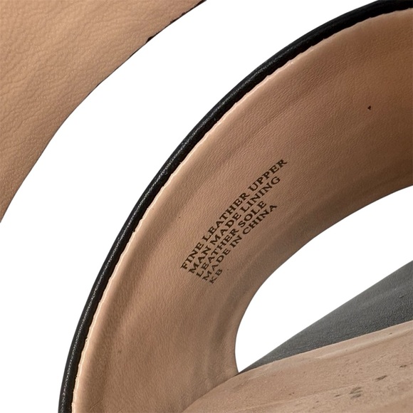 Charles David Siamese Banded Slide Sandals Black Women’s size 10 - Picture 13 of 15